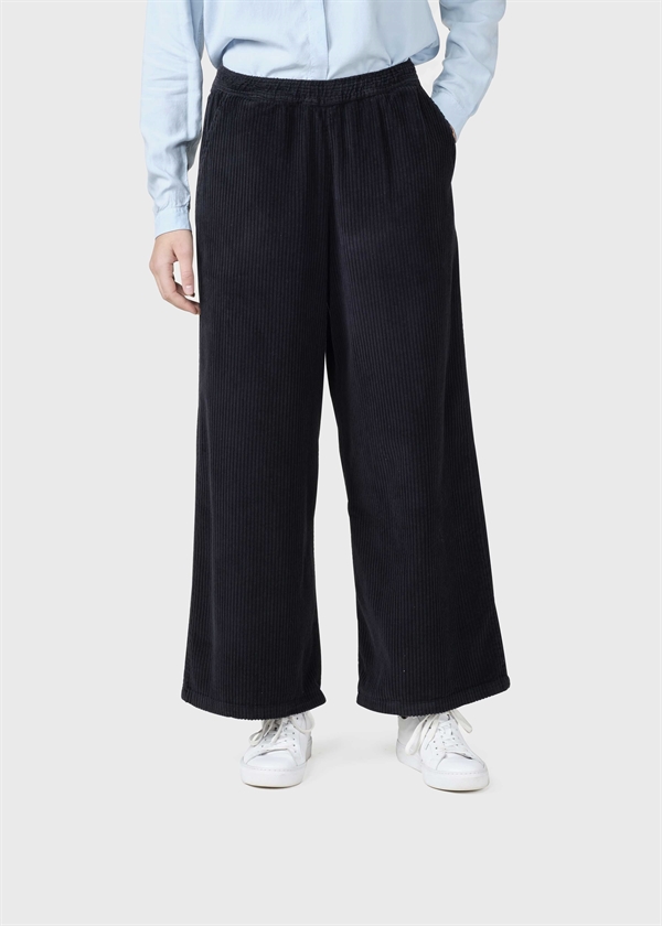 Klitmøller Collective Kaja Coard Pants GOTS - Black